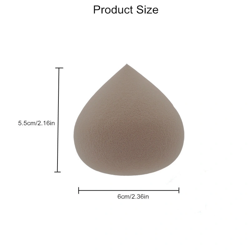 Private Label Peach Beauty Egg Microfibre Face Foundation Cosmectic Sponge Makeup Sponge